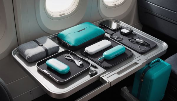 Les accessoires indispensables pour voyager léger en avion