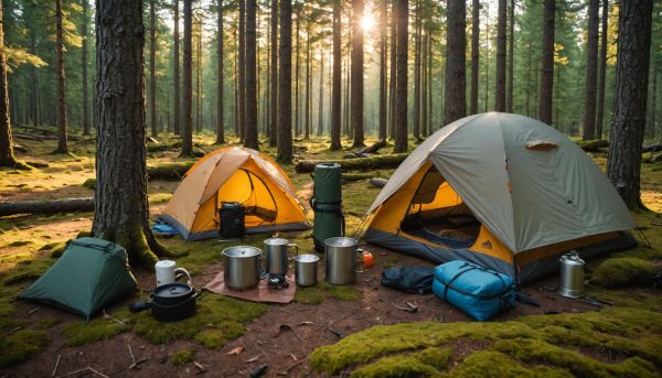 Quel matériel emporter pour faire du camping nomade ?