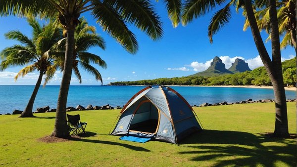 Les meilleures destinations de camping à l'île Maurice