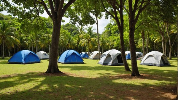 Comparatif des différents types de campings à l'île Maurice