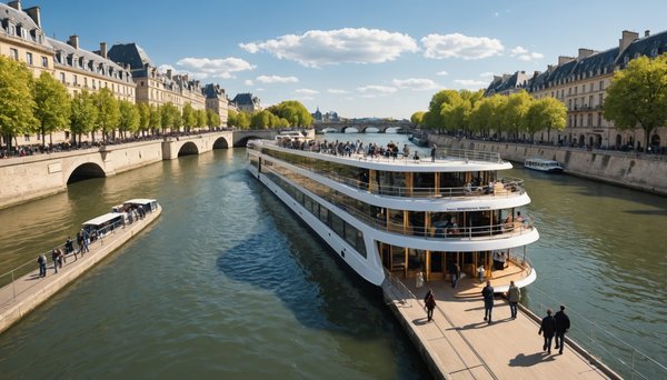 Croisière hop on hop off sur la seine : comment ça fonctionne ?